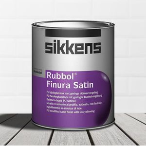 Sikkens Rubbol Finura Satin - Wit - 1L
