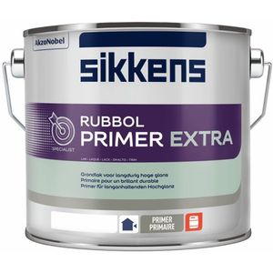 Sikkens - Rubbol Primer Extra - Grondverf - Wit - 2,5 Liter