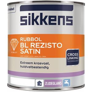 Sikkens Rubbol BL Rezisto Satin 1 liter 100% Wit - Aflakken