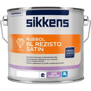 Sikkens - Rubbol BL Rezisto Satin - Binnenlak - Zijdeglans - Geurarme