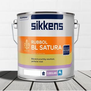 Sikkens Rubbol Bl Satura - Lakverf - Dekkend - Binnen - Water basis - Zijdeglans