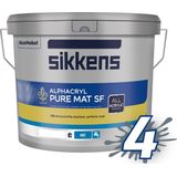 Sikkens - Alphacryl Pure Mat SF - Binnenmuurverf - Extreem Mat - Oplosmiddelvrij