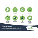 Sikkens - Alphacryl Pure Mat SF - Muurverf - Wit - 10 Liter