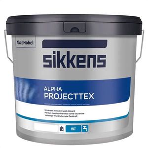 Sikkens Alpha Projecttex - 5 Liter - Kleur | 8711115338606 | Verf