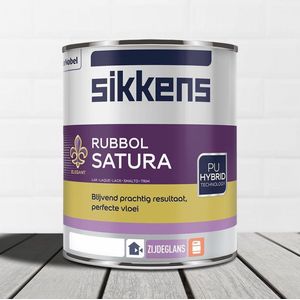 Sikkens Rubbol Satura | 2,5 Liter - Lichte kleur | Lakverf | Sigma Lak | Lakverf buiten | Houtverf | Houtverf buiten