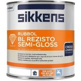 Sikkens - Rubbol BL Rezisto Semi-Gloss - Lakverf - Wit - 0,5 Liter