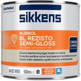 Sikkens - Rubbol BL Rezisto Semi-Gloss - Lakverf - Wit - 0,5 Liter