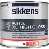 Sikkens - Rubbol XD High Gloss - Verf - Donker - 0,5 Liter