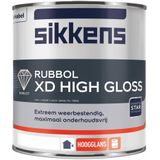 Sikkens - Rubbol XD High Gloss - Verf - Donker - 0,5 Liter