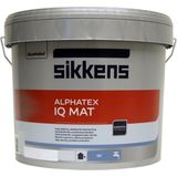 Sikkens - Alphatex IQ Mat - Muurverf - Wit - 10 Liter