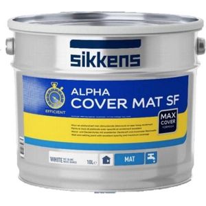Sikkens Alpha Cover Mat SF - 10 liter - Wit