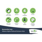 Sikkens - Alpha Plafond Extreem Mat - Wit - 5 Liter