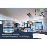 Sikkens - Alpha Plafond Extreem Mat - Wit - 5 Liter