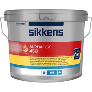 Sikkens Alphatex 4SO | 2,5 Liter - Donkere kleur | Muurverf | Sikkens Muurverf | Muurverf binnen