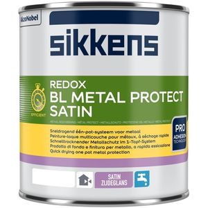 Sikkens Redox BL Metal Protect Satin 1 liter Kleur - Aflakken - Verfwinkel is tot 50% goedkoper