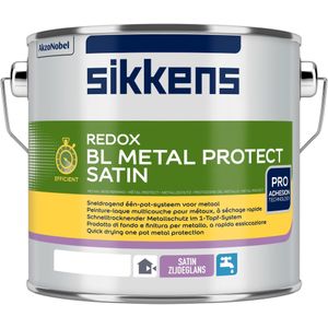Sikkens Redox BL Metal Protect Satin 2,5 liter Kleur - Aflakken