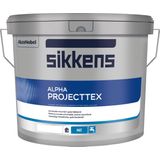Sikkens Topkleuren muurverf Alpha Projecttex liter Ral 9010