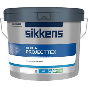 Sikkens Alpha Projecttex  10 LTR - RAL9010