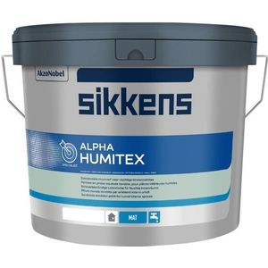 Sikkens - Alpha Humitex SF - Muurverf - Wit - 5 Liter