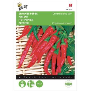 Spaanse Peper Cayenne long slim