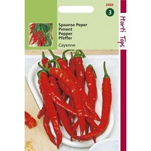 Hortitops Zaden - Peper Cayenne, Spaanse Lange Rode