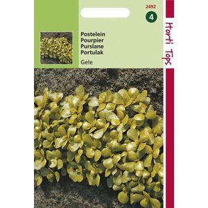 Hortitops Zaden - Postelein Breedbladige Gele