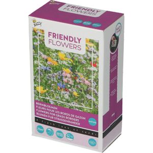 Buzzy - Friendly Flowers - Bloemenmengsel - 25 m² - Zaad
