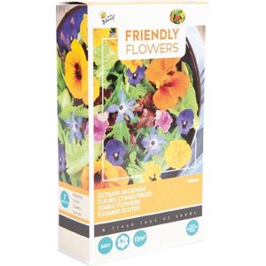 Buzzy® Friendly Flowers - zadenmengsel - Eetbare bloemen 15m²