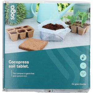 SOGO Cocopress Tablet 1 liter 10 x 10 cm