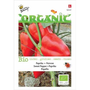 Buzzy® Organic Paprika Piquillo rood (BIO)