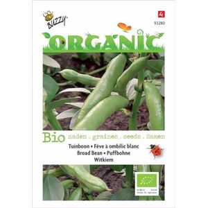 Buzzy Organic Tuinbonen Witkiem 15 gram (BIO)