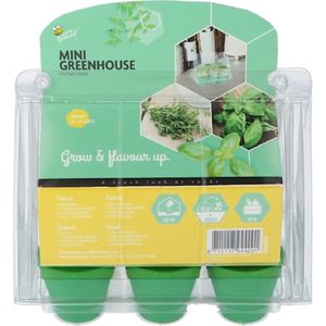 Buzzy - Grow gifts kweekset mini greenhouse kitchen herbs