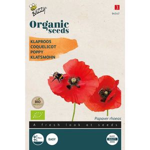 Organic Papaver rhoeas Red BIO