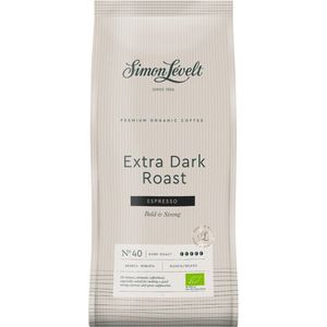 Simon Levelt Koffie Extra Dark Roast Espresso Bio 1000 gr