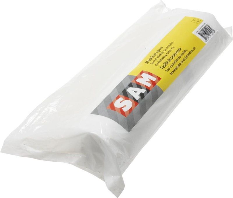 SAM - Afdekfolie op Rol - Transparant - 2 x 50 Meter - 1 Stuk