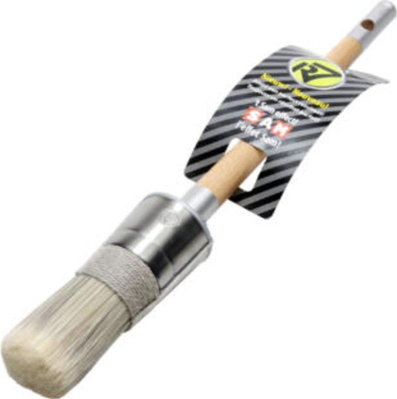 Sam R7 - Ronde Kwast - Voor Lak- en Muurverven - Gemakkelijk Uitwasbaar