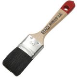 Sam - Plat Kwast - Hout - 38mm - Varkenshaar en Synthetisch Haar