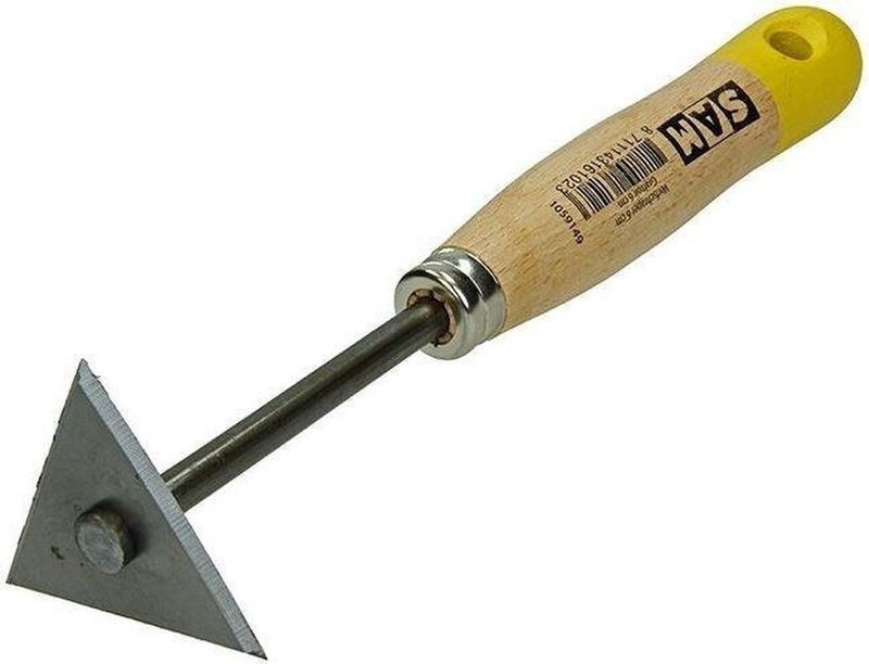 SAM - Verfschraper - 3-kant - Gehard Staal