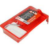 Sam - 5-delige Synthetische Lakset - Inclusief 2 x 5cm Rolletjes - Bakje