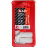 Sam - 5-delige Synthetische Lakset - Inclusief 2 x 5cm Rolletjes - Bakje