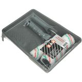 SAM - Anti-spat Muurverfset - 5 Delig - Verfbakje en Rollers - Vacht