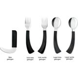 Amefa - Vork - Gebogen Links - Ergonomisch Design - Comfortabel Gebruik