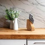 Richardson Sheffield - Sense 5-Delige Messenset met Blok - Hout