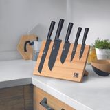 Richardson Sheffield - Nox 5-Delige Messenset met Magnetisch Messenblok - Bamboe