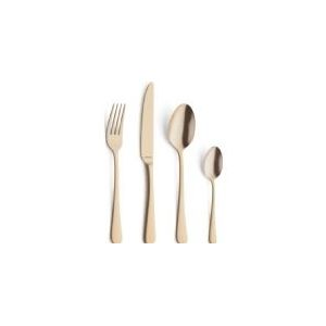 Amefa Austin - 6 Latte lepels - Mat Goud