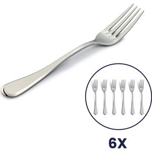 Amefa - Drift 6 Gebaksvorkjes - Zilver