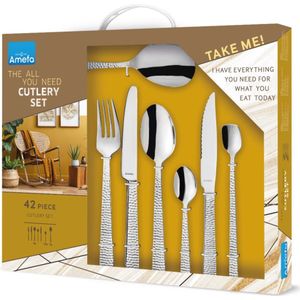 Amefa Felicity-42 delige All You Need bestekset- Voor 6 personen