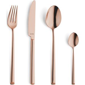 Amefa Metropole Copper 24-delige bestekset in luxe kist
