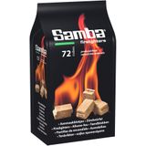 Samba Omdoos Aanmaakblokjes - 12x72 Stuks voor BBQ & Openhaard