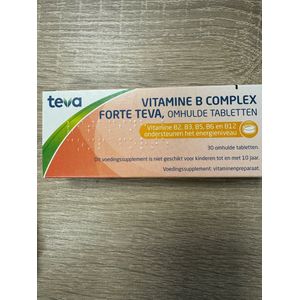 Teva Vitamine b complex forte 30 tabletten